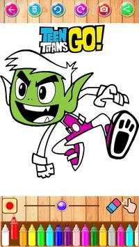teen coloring titans go screenshot 4