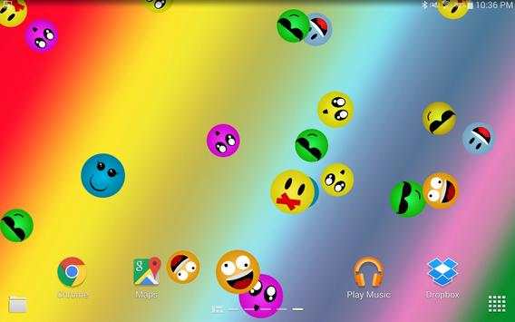 Fun Smileys Live Wallpaper screenshot 13