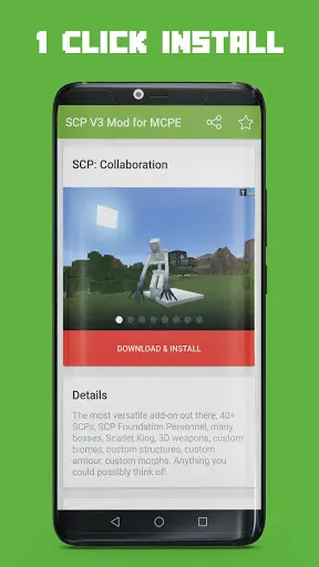 SCP V3 Mod for MCPE screenshot 1