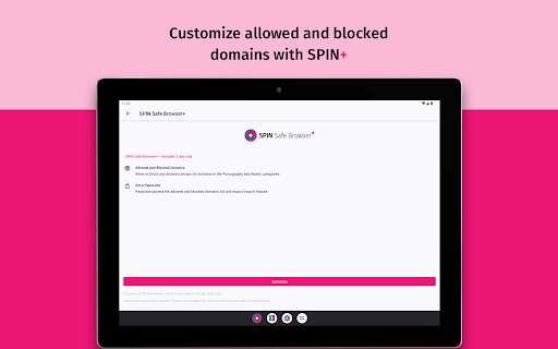 SPIN Safe Browser: Web Filter screenshot 8