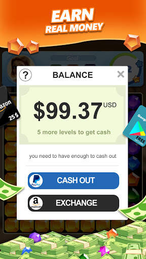 Jewel Blast & Diamond Crush Puzzle Game to BIG WIN screenshot 3