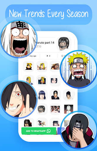 Anime Stickers for WhatsApp screenshot 5