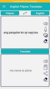 English Filipino Translator screenshot 5