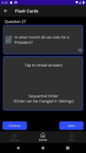 US Citizenship Test App 2022 скриншот 3