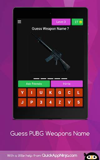 Guess PUBG Weapons Name screenshot 6