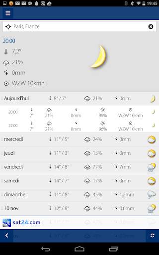 Sat24, satellite météo screenshot 12