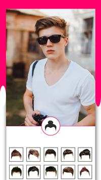 Man HairStyle Photo Editor screenshot 8