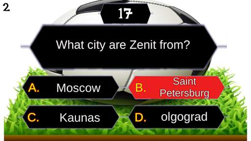 Game Kuis Sepak Bola screenshot 12
