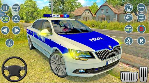 Spooky Stunt Crazy Police 3d screenshot 1
