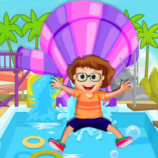 Water Theme Park Ride Games: Aqua Park Slide Race icon