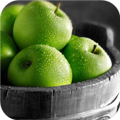 Green apple fruit wallpapers icon