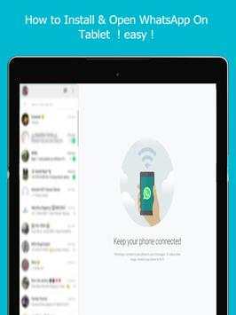 Tablet whatsweb for WhatsApp screenshot 7