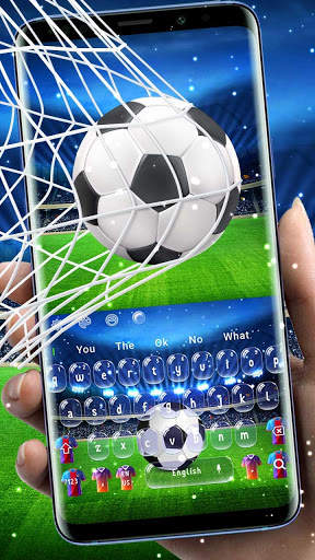 Tema Keyboard Sepak Bola Eropa screenshot 1
