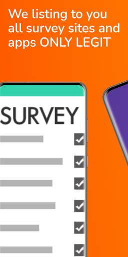 PAID SURVEYS APP: paid surveys guide to earn money स्क्रीनशॉट 1