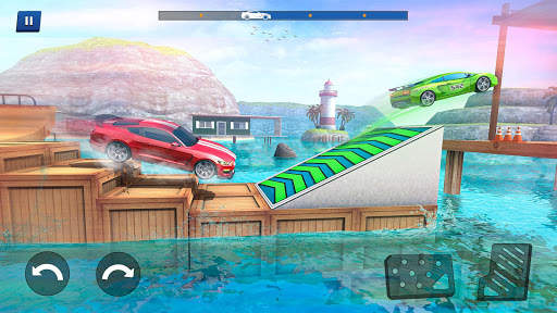 Tricky Car Stunts - Free Racing Stunt Car Games скриншот 8