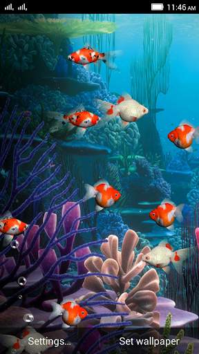 Aquarium Live WallPaper screenshot 4