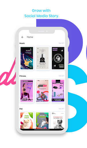 Social Media Post Maker And Story Maker 2021 screenshot 3