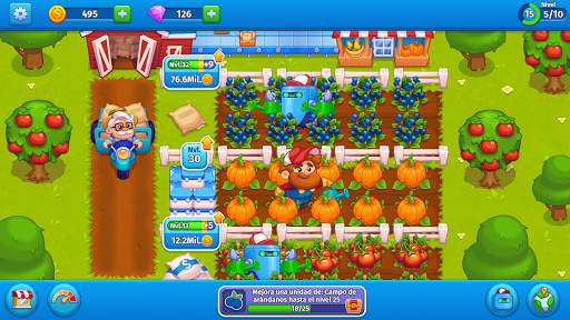 Mega Farm — Idle Tycoon Clicker & Merge Simulator screenshot 5
