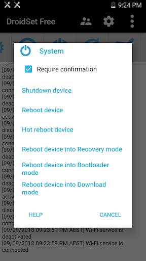 DroidSet Free screenshot 7