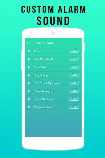 Don't touch my mobile: Anti-Theft Motion Alarm screenshot 8