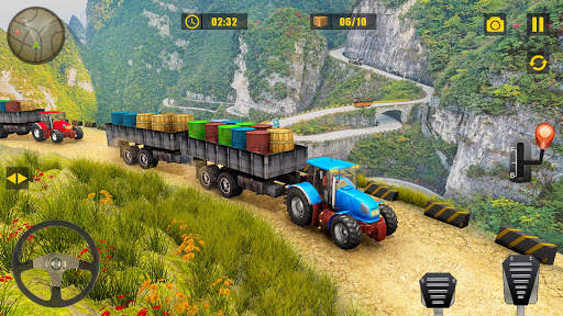 Heavy Tractor Trolley Cargo Simulator 2020 screenshot 11