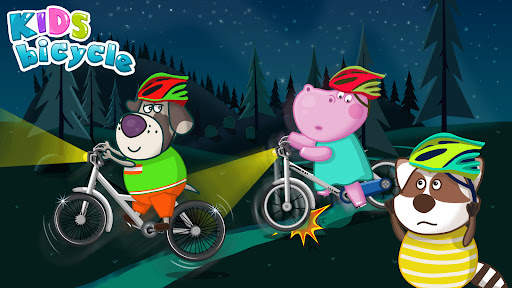 Hippo Bicycle: Kids Racing screenshot 2