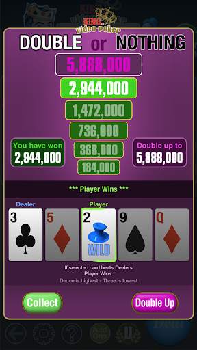 King Video Poker Multi Hand скриншот 5