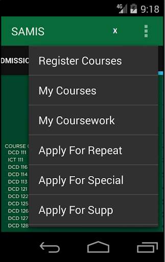 UOI Samis Mobile screenshot 4