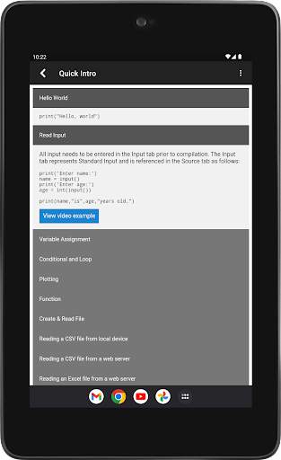Python Programming Interpreter 11 تصوير الشاشة