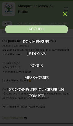 Mosquée de Massy Al Fatiha screenshot 3