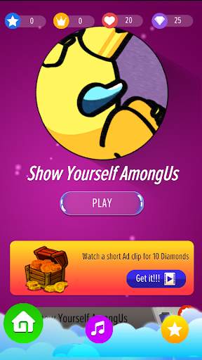 Piano for AmongUs : Imposters and Crewmates screenshot 2
