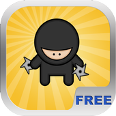 Kid Ninja Jump Games For Free icon