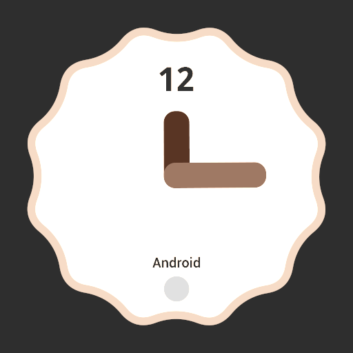 Android 12 Clock Widget icon