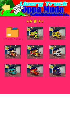 Download Mod Truk Oppa Muda Bussid Terpal Segitiga screenshot 5