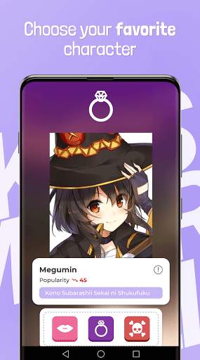 Kiss Marry Kill Anime Game screenshot 2