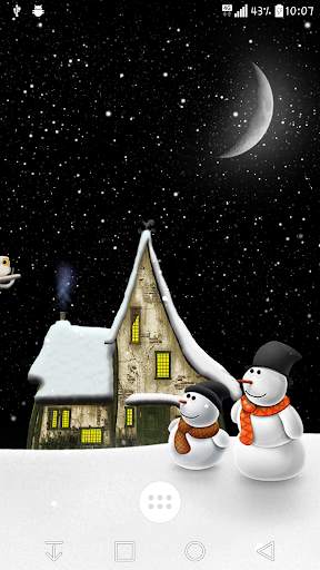 Winter Night Live Wallpaper screenshot 5
