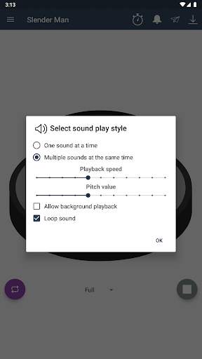 Slender Man Sound Button 15 تصوير الشاشة