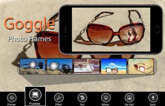 Goggle Photo Frames screenshot 1