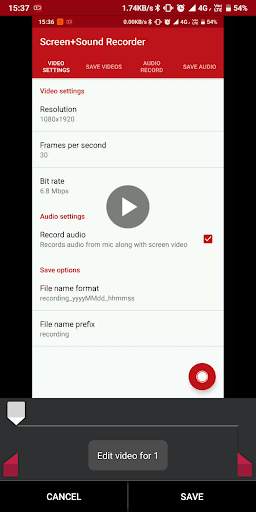 Screen Sound Recorder 2 تصوير الشاشة