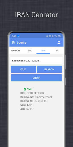 BinSource - Bin & CC Checker, Namso-Gen, Temp Mail screenshot 6
