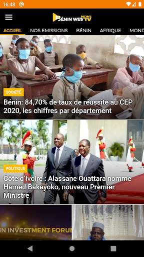 Benin Web TV screenshot 3