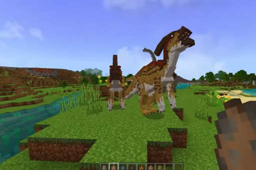 mod jurassic world minecraft screenshot 4