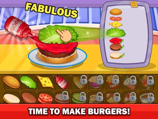 crazy burger shop: restoran memasak makanan cepat screenshot 3