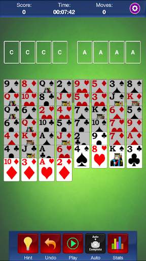 FreeCell screenshot 1