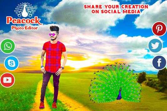 Peacock Photo Editor screenshot 3