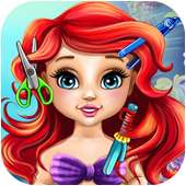 Mermaid Hair Salon Game icon