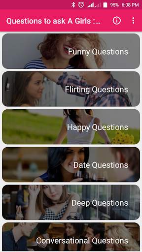 Questions To Ask a Girl - Lovely, Funny, Magical.. screenshot 1