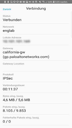 GlobalProtect screenshot 4