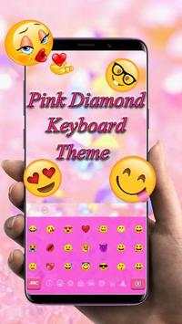 Pink Diamond Keyboard Theme screenshot 6