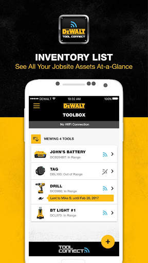 DEWALT Tool Connect скриншот 1
